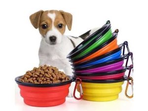 PLATO DE COMIDA PARA PERRO FLEXIBLE