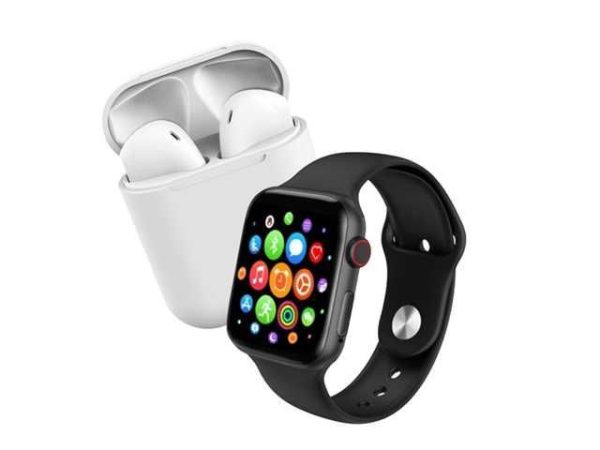 RELOJ SMART WATH 8 + AUDIFON I12