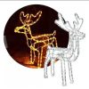 RENO DECORATIVO LUCES 45 CM