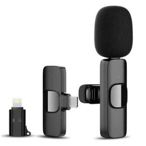 MICROFONO RECARGABLE DOBLE DE IPHONE 