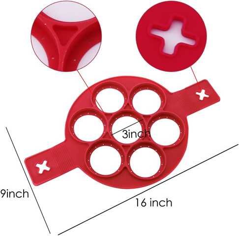 MOLDE DE SILICONA PARA PANCAKES