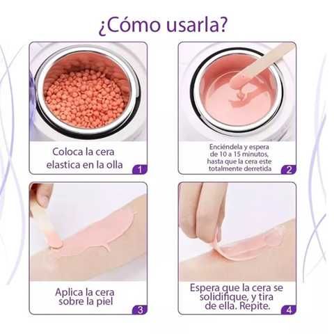 CERA PARA DEPILACION 400GR