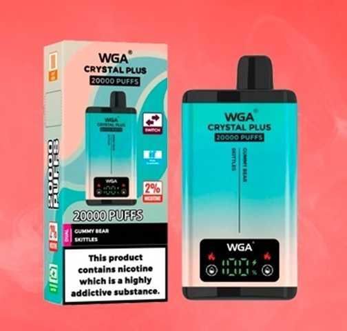 VAPER WGA CRYSTAL PLUS 20000 PUFFS