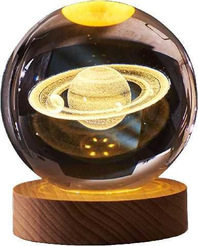 LAMPARA BOLA DE CRISTAL