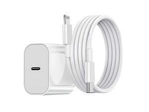 CARGADOR DE IPHONE 20W USB