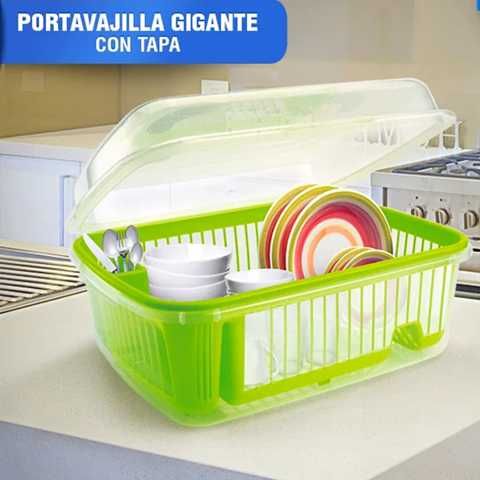 ESCURRIDOR DE PLATOS PLASTICO