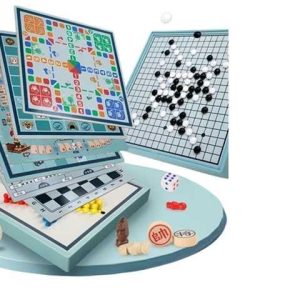 GAME CHESSE 4 EN 1 ZF-375