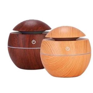 HUMIDIFICADOR REDONDO MADERA