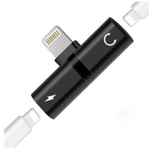 ADAPTADOR DE IPHONE 2EN1