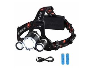 LINTERNA LED FRONTAL  T6
