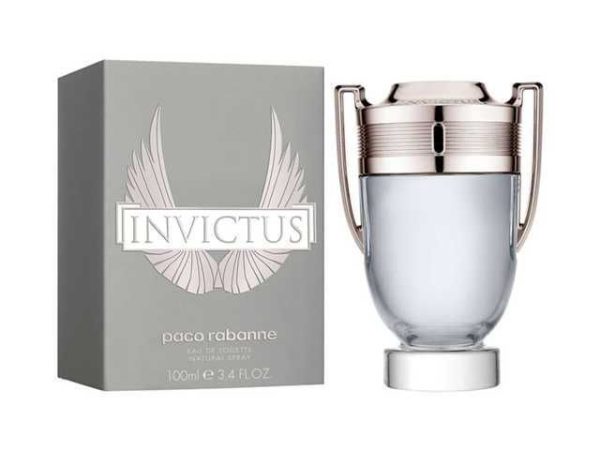 PERFUME INVICTUS PLATEADO 100ML MEN