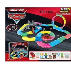 PISTA DE 240 PZS RED STORM RACING