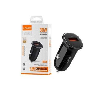 CARGADOR VEH LDNIO C105 30W USB-TC