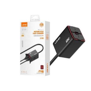 CARGADOR LDNIO  MOTO C108 60W 2P USB+PD+CAB TC-TC