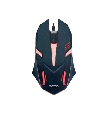 MOUSE ECCO  CON CABLE EC-M66 LED