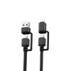 CABLE LDNIO LC 16  1,2M  4 EN 1 TC-USB + TC IP