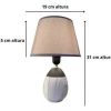 LAMPARA DE CERAMICA PARA MESA