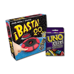 ¡BASTA 2.0! + UNO FLIP
