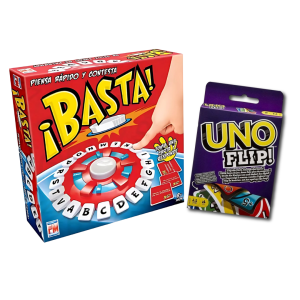 ¡BASTA! + UNO FLIP