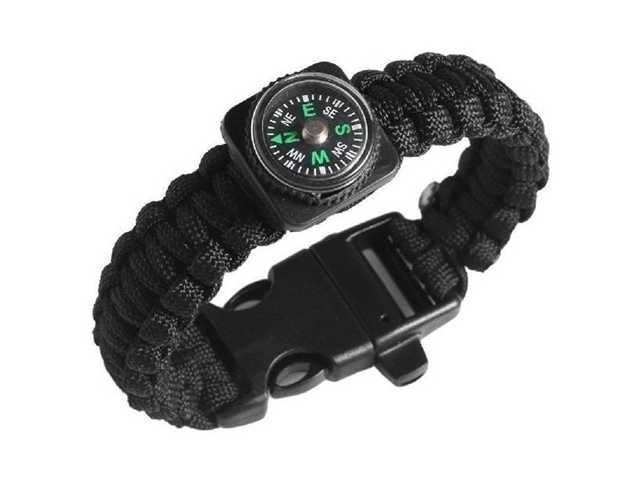 PULSERA TACTICA CON BRUJULA