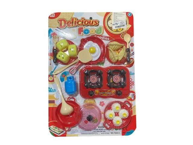 SET  DE UTENSILLOS DE COCINA DELICIOUS FOOD