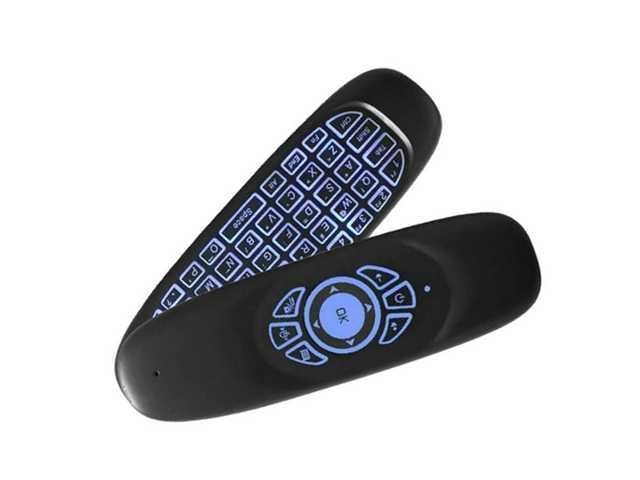 TECLADO AIR MOUSE RGB C120