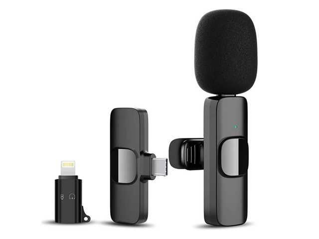 MICROFONO RECARGABLE DOBLE DE IPHONE 