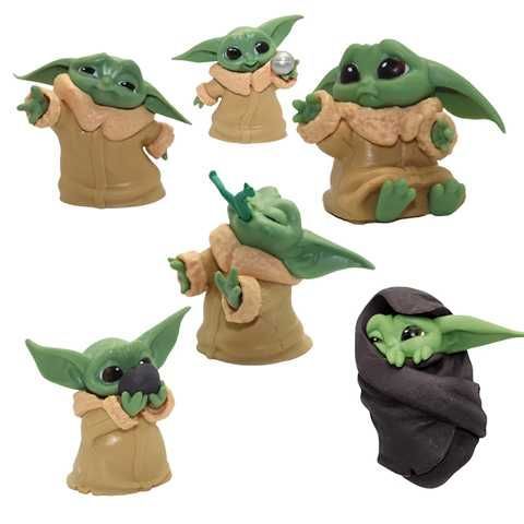MUÑECO COLECCIÓN BABY YODA X 6 UNDS