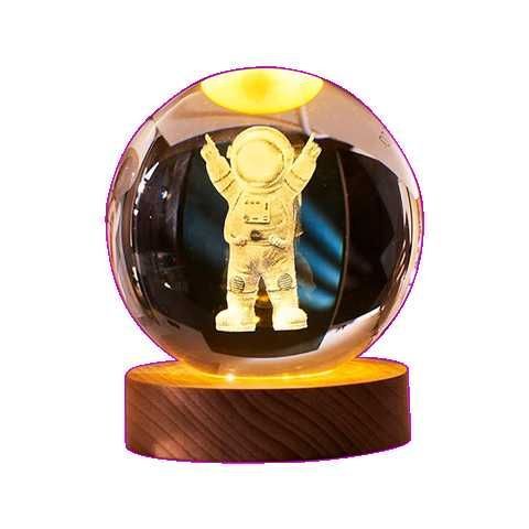 LAMPARA BOLA DE CRISTAL