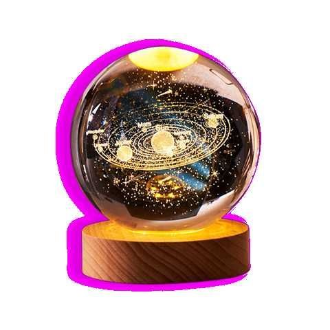 LAMPARA BOLA DE CRISTAL