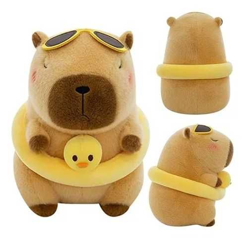 PELUCHE CAPIBARA PISCINA 35CM
