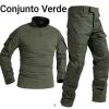 CONJUNTO TACTICO BUZO+PANTALON VERDE