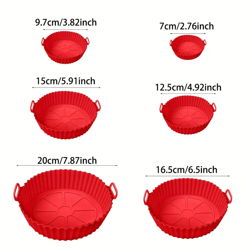 MOLDE DE SILICONA PARA AIR FRYER X5