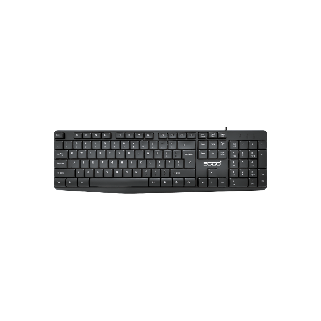 TECLADO ECCO CON CABLE-K15