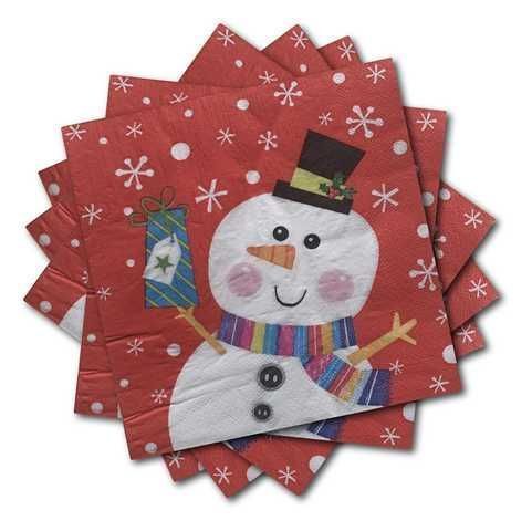 SERVILLETAS DE NAVIDAD x 20UND