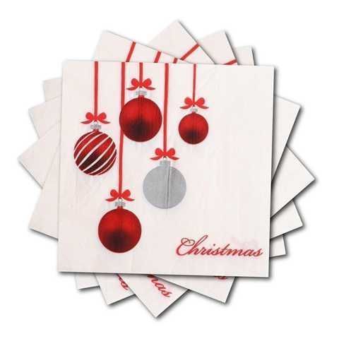 SERVILLETAS DE NAVIDAD x 20UND