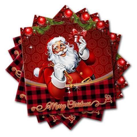 SERVILLETAS DE NAVIDAD x 20UND
