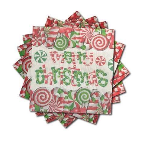 SERVILLETAS DE NAVIDAD x 20UND
