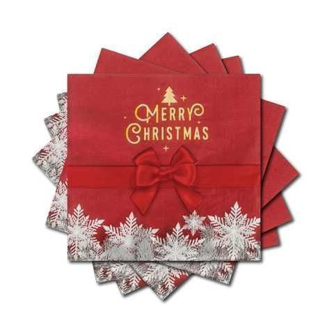 SERVILLETAS DE NAVIDAD x 20UND