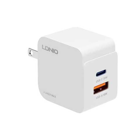 CARGADOR LDNIO Q2 33W 2P PD + USB + cab TC-IPH