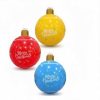 ESFERA INFLABLE DE NAVIDAD 55CM X 45 CM