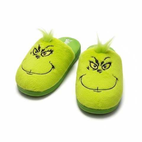 PANTUFLAS GRINCH TALLA 26-27