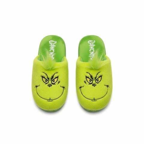 PANTUFLAS GRINCH TALLA 28-29