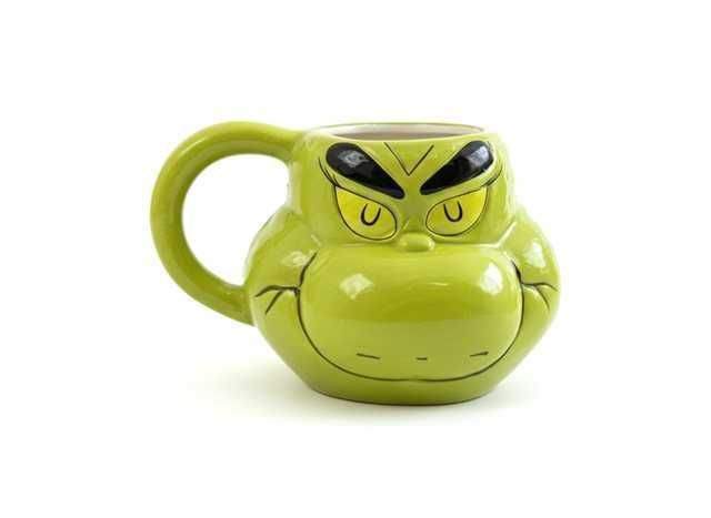 TAZA TIPO GRINCH
