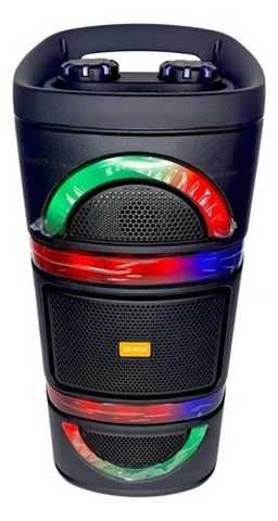 PARLANTE CS-8802 8PULG X2 + MICRÓFONO