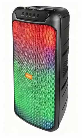 PARLANTE CS-8800 8PULG X2 + MICRÓFONO