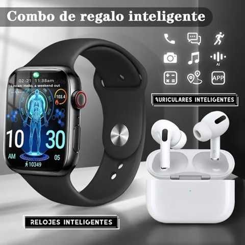 RELOJ SMARTWHATCH + AUDIFONO FM900