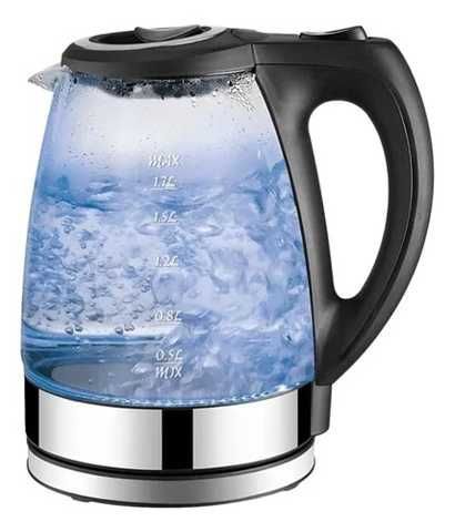 JARRA HERVIDORA DE AGUA DE VIDRIO 2,0L