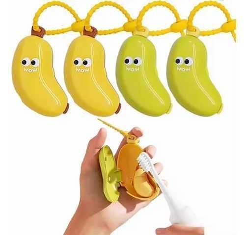 ORGANIZADOR PORTATIL DE CEPILLO Y PASTA BANANA