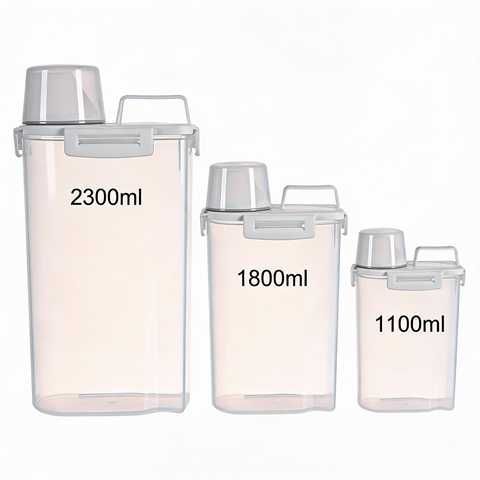 ENVASE MULTIFUNCIONAL X3 (1100ml, 1800ml, 2300ml)